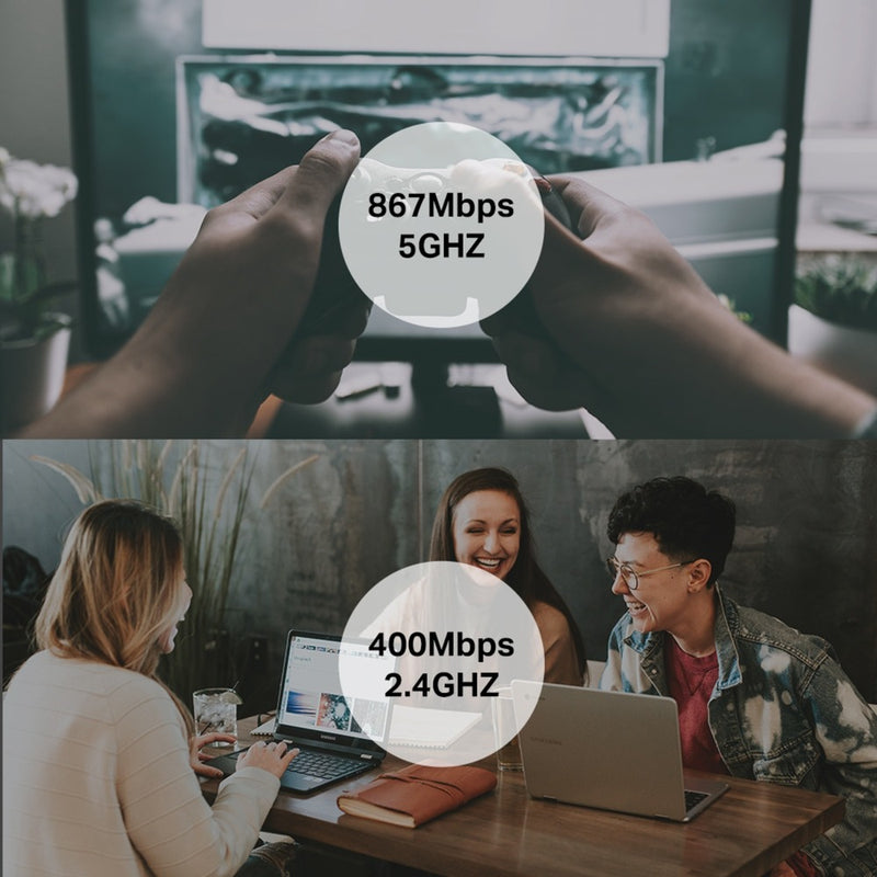 Load image into Gallery viewer, TP-Link Archer T3U AC1300 mini draadloze MU-MIMO USB-adapt