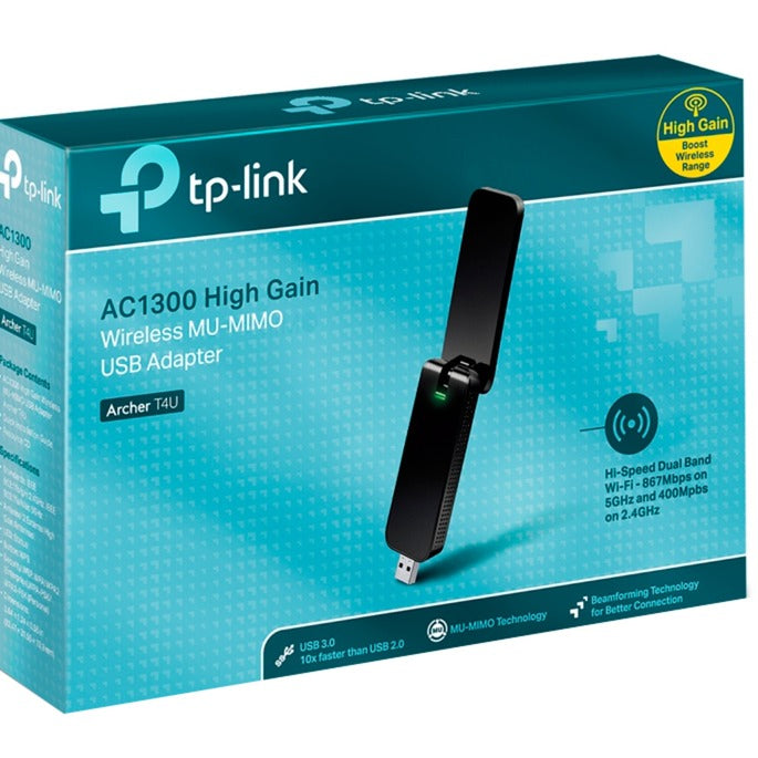 Load image into Gallery viewer, TP-Link Archer T4U AC1300 Draadloze Dual-band USB-adapter