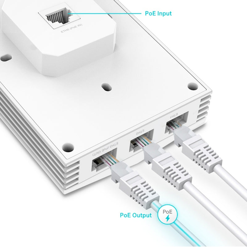 Load image into Gallery viewer, TP-Link EAP655-Wall AX3000 Wall Plate WiFi 6