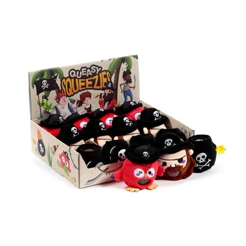 ギャラリービューアに画像をロードする, Queasy squeezies jolly rogers piraat knijpspeelgoed