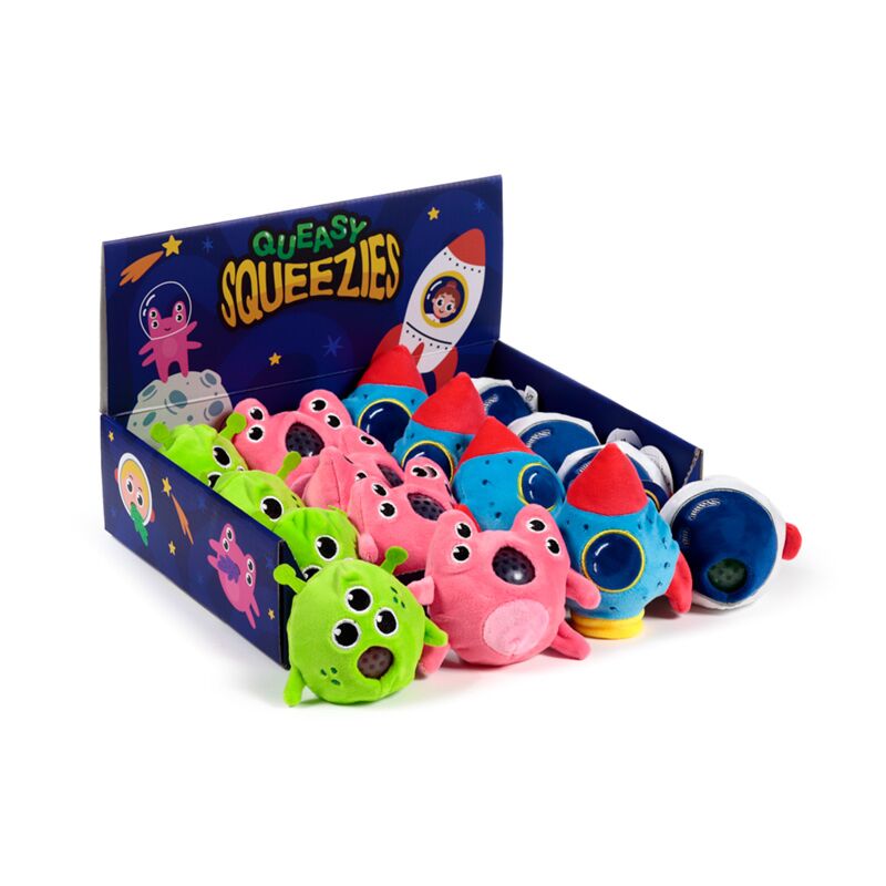 ギャラリービューアに画像をロードする, Queasy squeezies ruimtevaart knijpspeelgoed