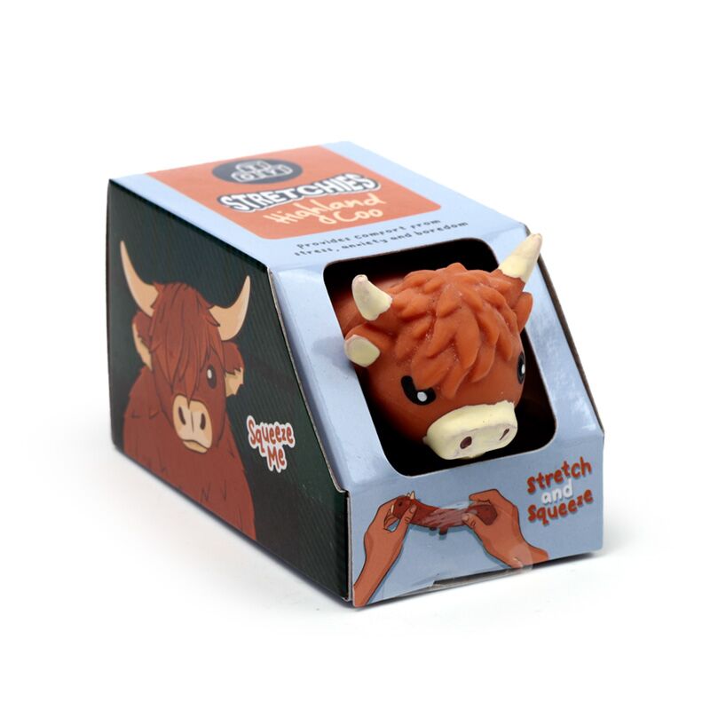 Laden Sie das Bild in Galerie -Viewer, Stretch speelgoed highland coo koe