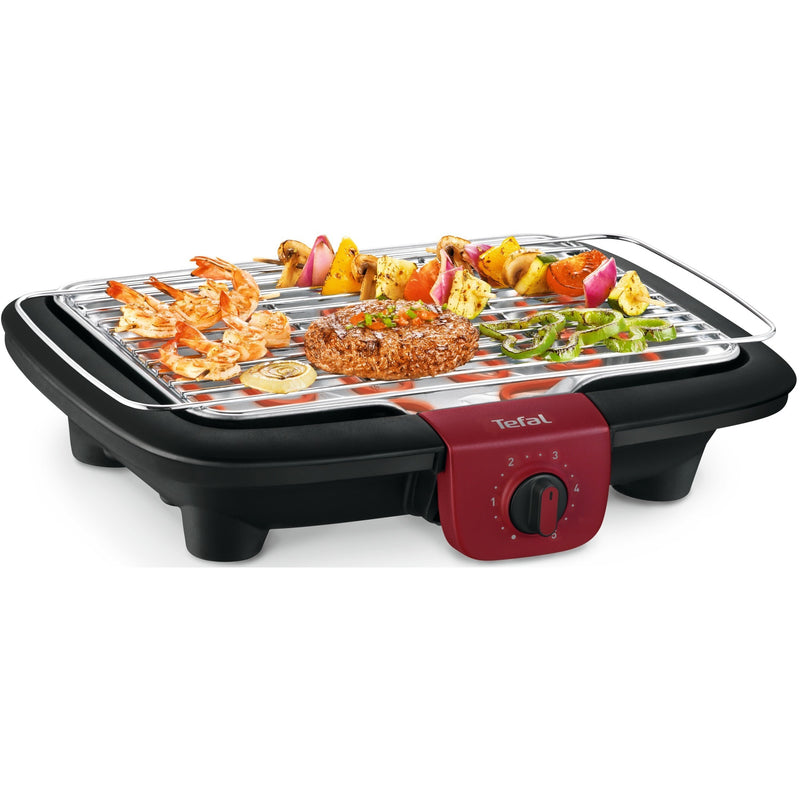 Laden Sie das Bild in Galerie -Viewer, Tefal EasyGrill Adjust Red BG90E5