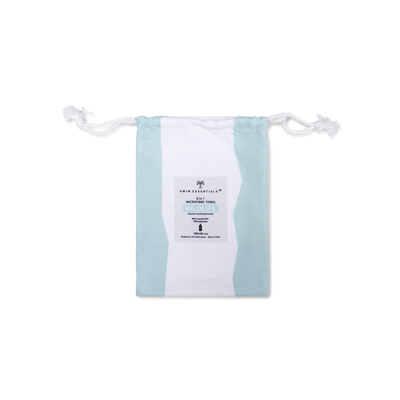 Cargue la imagen en el visor de la galería, The beach club | groene microvezel handdoek 180 x 90 cm