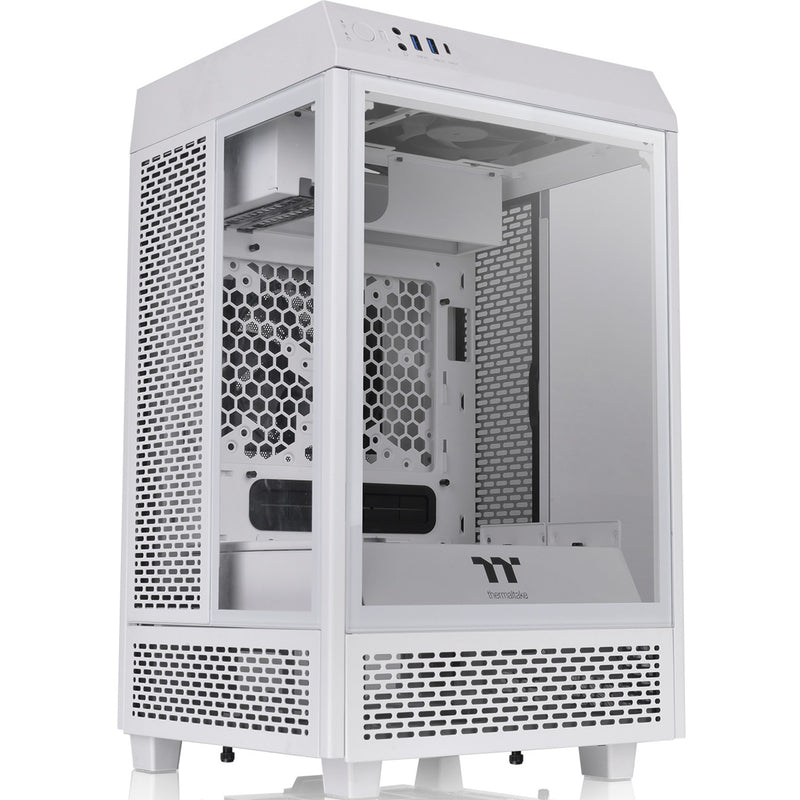 Load image into Gallery viewer, Thermaltake The Tower 100 Mini Tower Snow