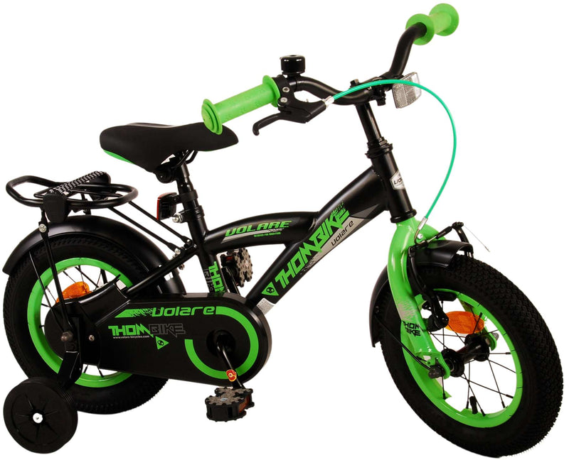 Load image into Gallery viewer, Volare Thombike Kinderfiets - Jongens - 12 inch - Zwart Groen