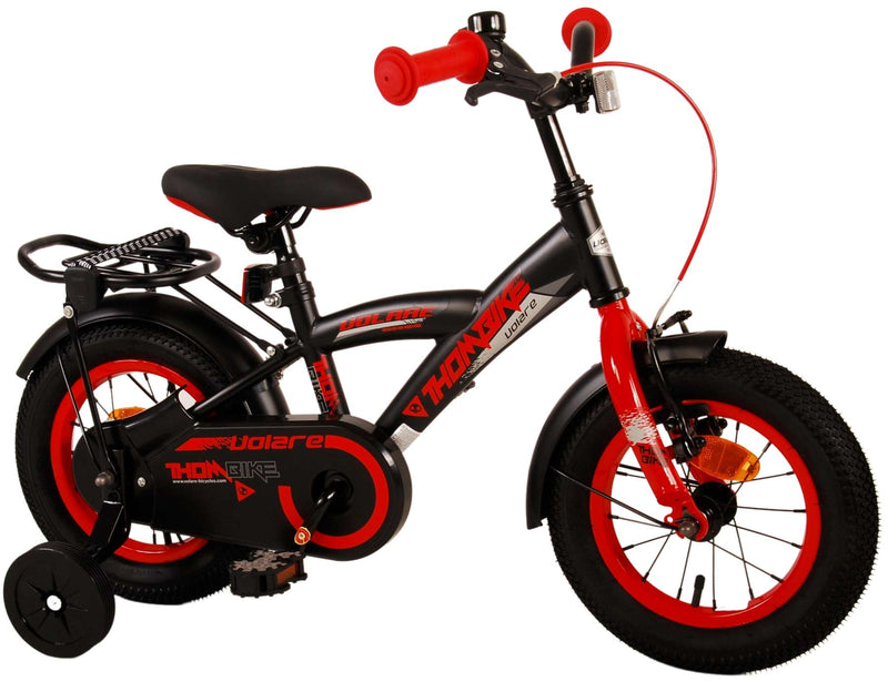Load image into Gallery viewer, Volare Thombike Kinderfiets - Jongens - 12 inch - Zwart Rood