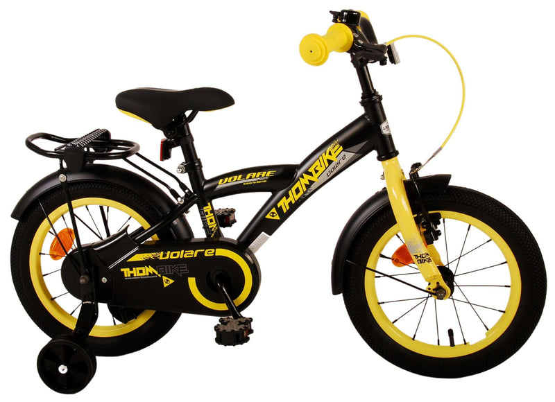 Load image into Gallery viewer, Volare Thombike Kinderfiets - Jongens - 14 inch - Zwart Geel