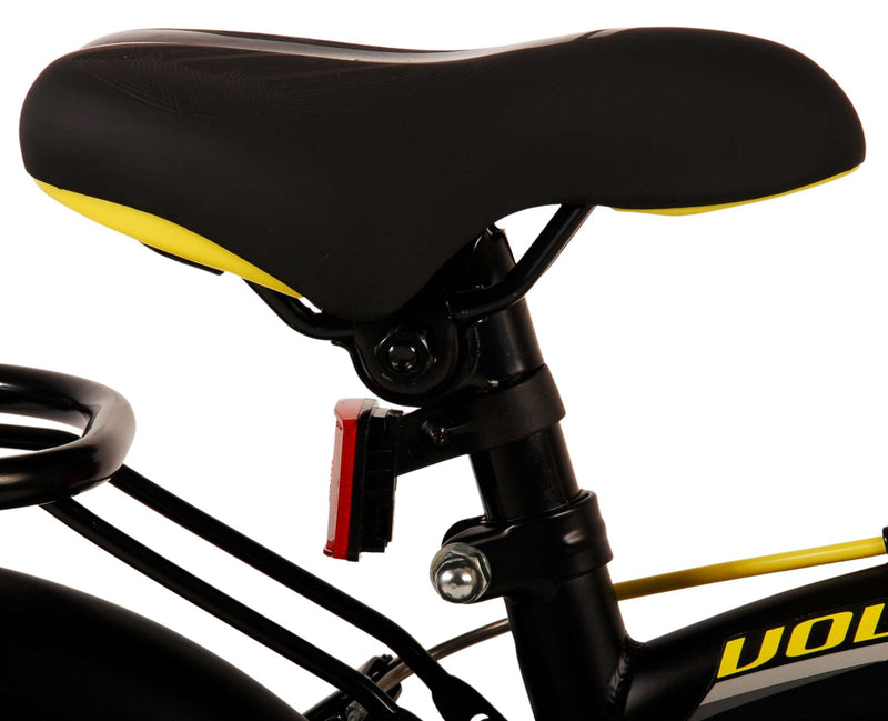 Load image into Gallery viewer, Volare Thombike Kinderfiets Jongens 14 inch Zwart Geel Twee Handremmen