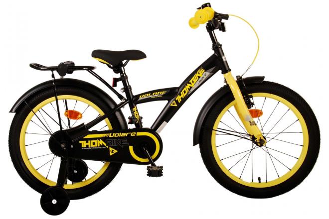 Load image into Gallery viewer, Volare Thombike Kinderfiets Jongens 18 inch Zwart Geel