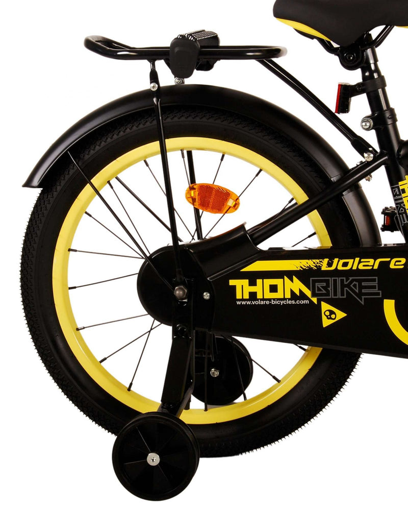 Load image into Gallery viewer, Volare Thombike Kinderfiets Jongens 18 inch Zwart Geel
