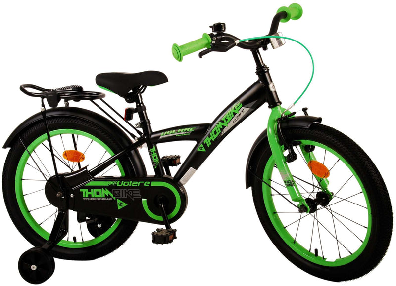 Load image into Gallery viewer, Volare Thombike Kinderfiets Jongens 18 inch Zwart Groen