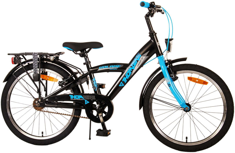 Load image into Gallery viewer, Volare Thombike Kinderfiets Jongens 20 inch Zwart Blauw Twee Handremmen