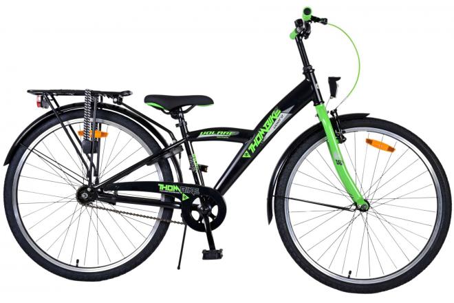 Load image into Gallery viewer, Volare Thombike Kinderfiets - Jongens - 26 inch - Zwart Groen