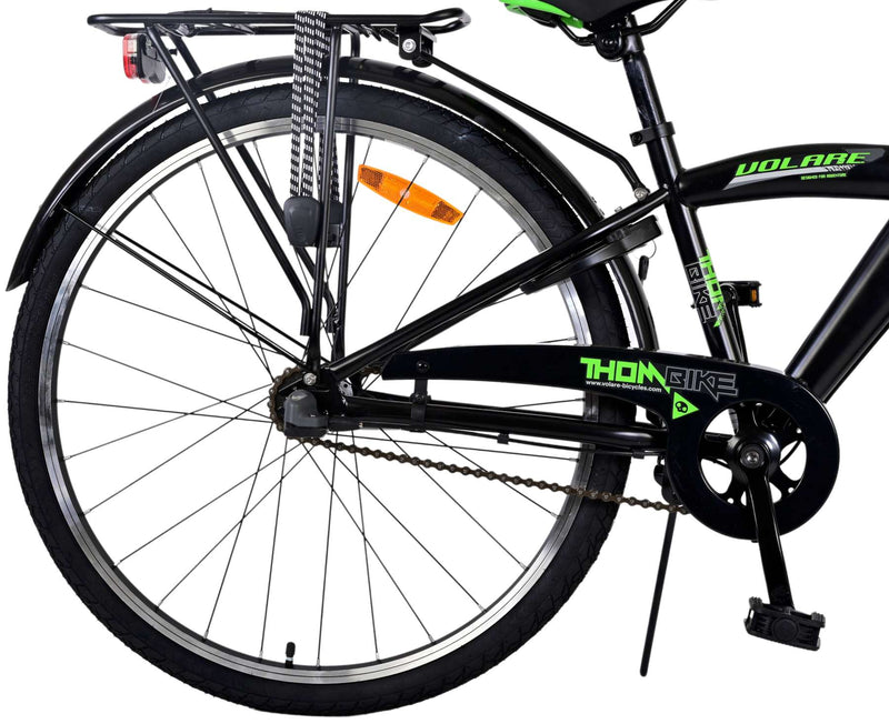 Load image into Gallery viewer, Volare Thombike Kinderfiets - Jongens - 26 inch - Zwart Groen - 3 versnellingen