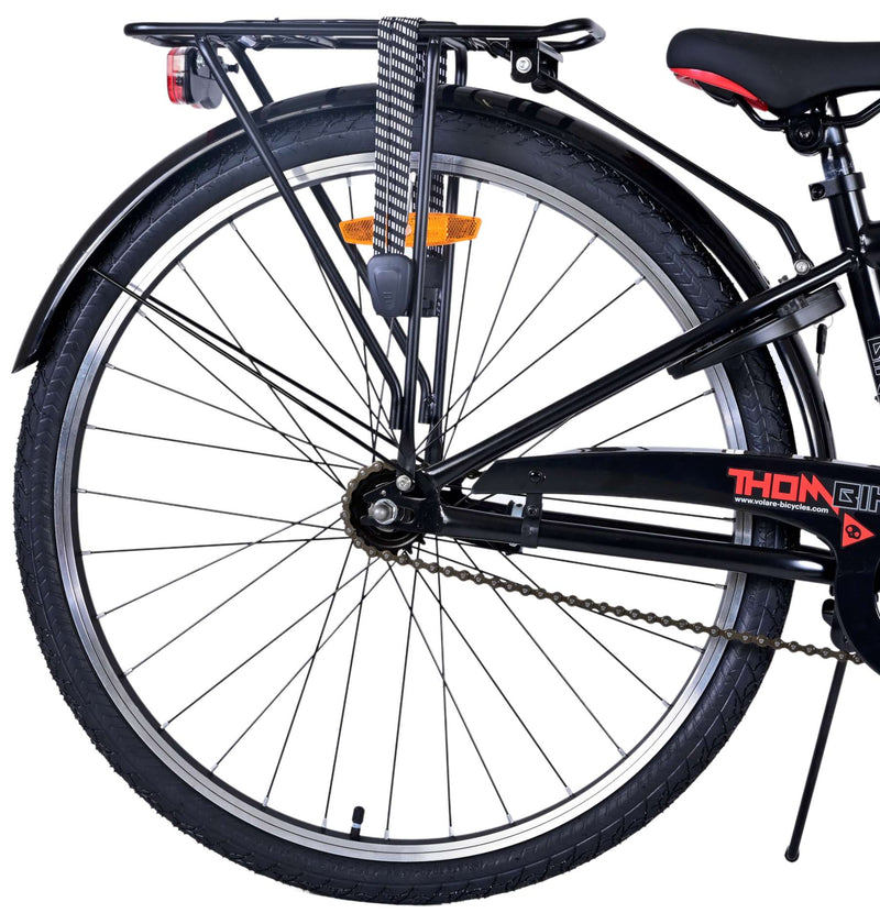 Load image into Gallery viewer, Volare Thombike Kinderfiets - Jongens - 26 inch - Zwart Rood