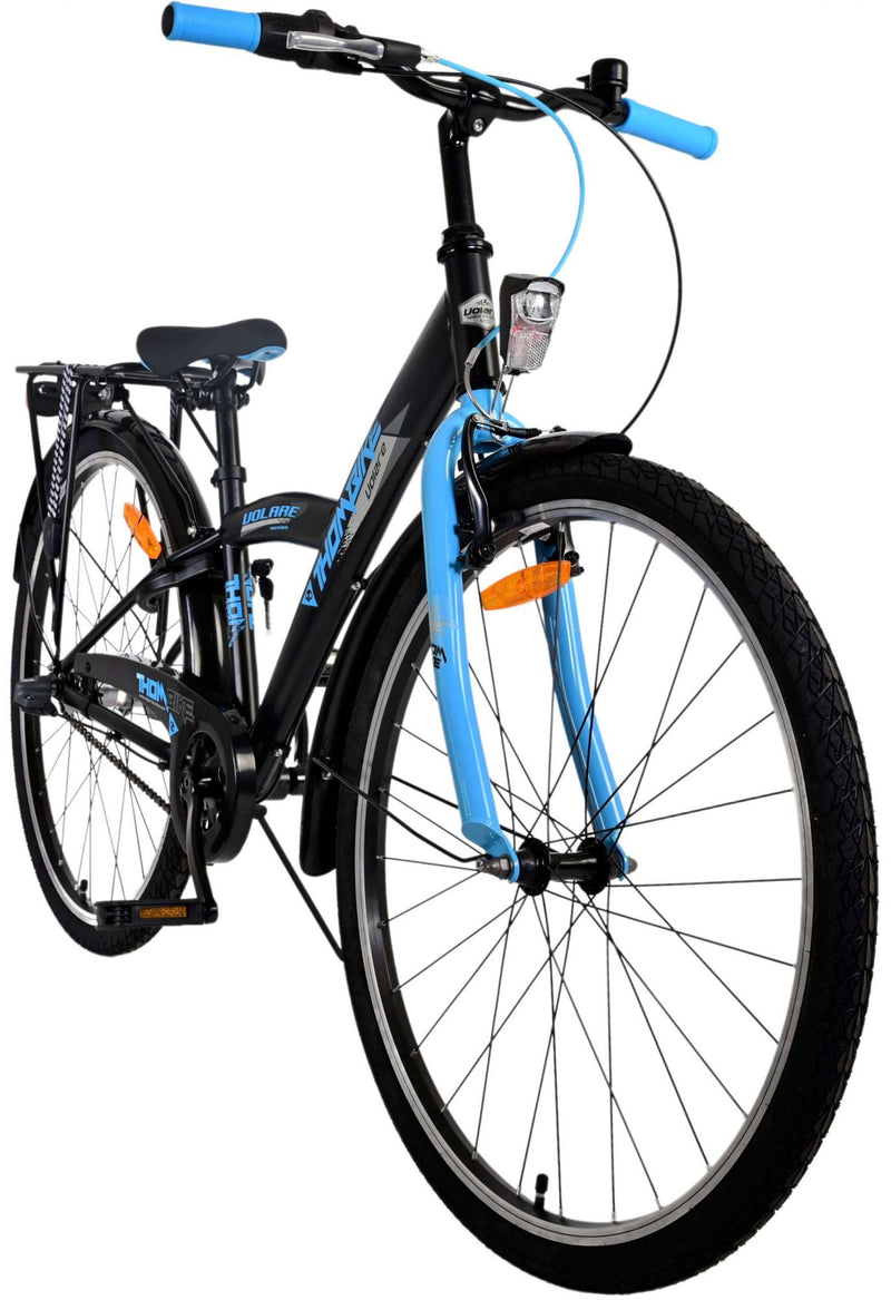 Load image into Gallery viewer, Volare Thombike Kinderfiets - Jongens - 26 inch - Zwart Blauw - 3 versnellingen