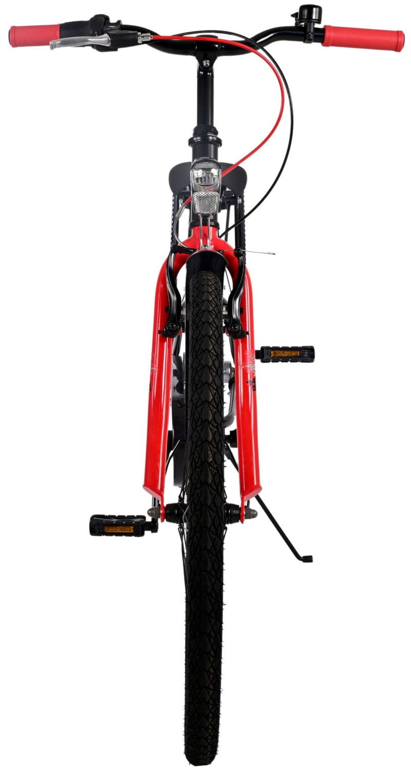 Load image into Gallery viewer, Volare Thombike Kinderfiets - Jongens - 26 inch - Zwart Rood - 3 versnellingen