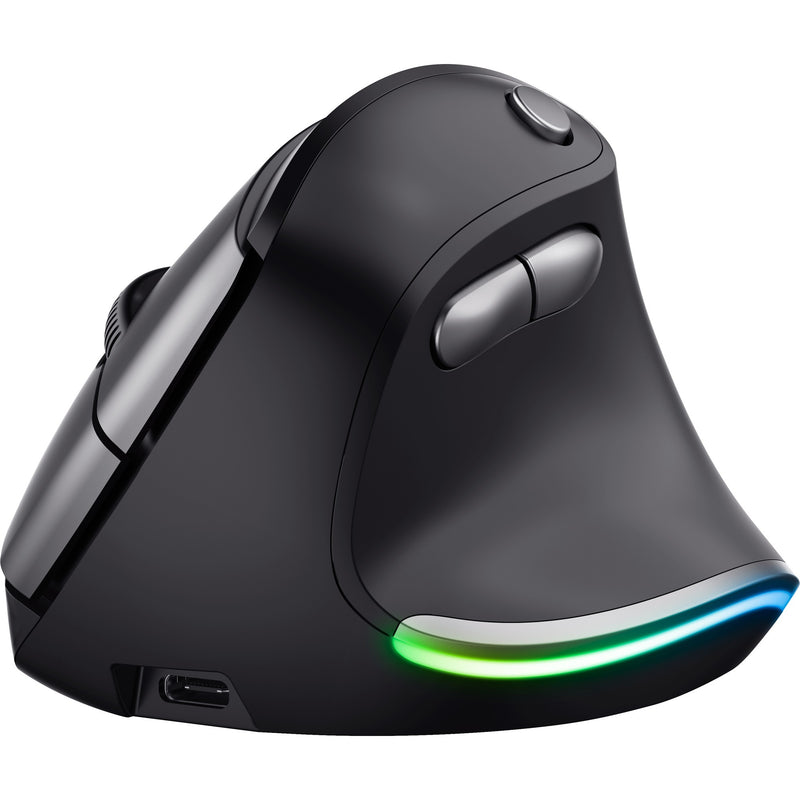 Load image into Gallery viewer, Trust Trust Bayo Draadloze, oplaadbare, ergonomische muis