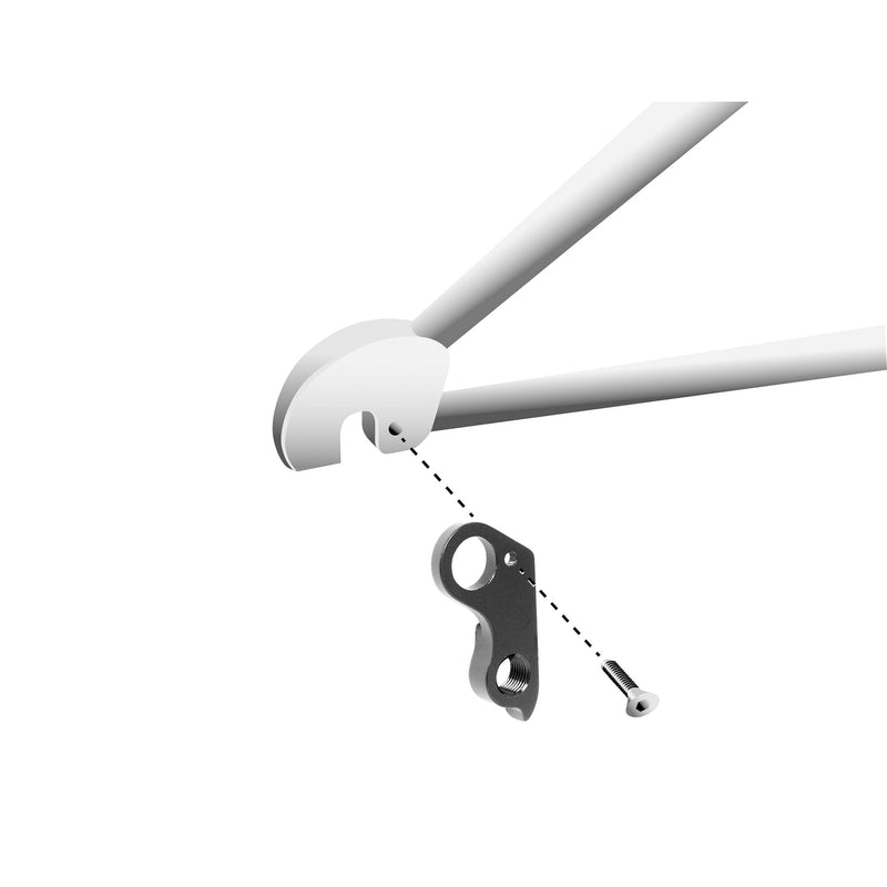Load image into Gallery viewer, Union schaltauge derailleur hangers gh-331 screws included