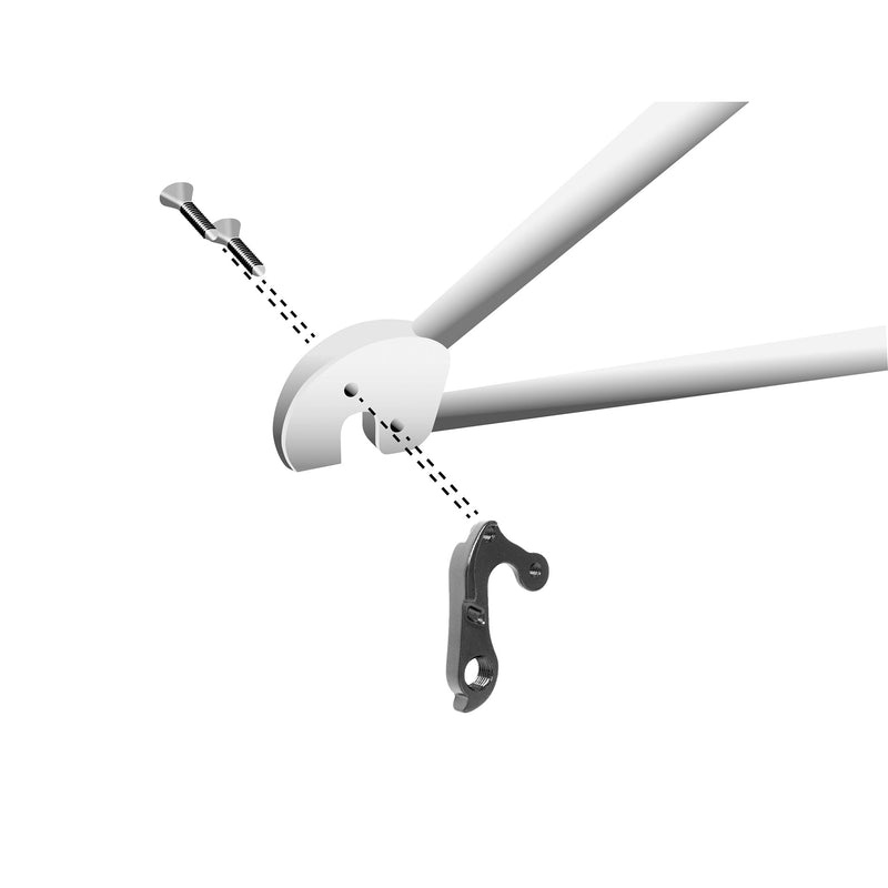 Load image into Gallery viewer, Union schaltauge derailleur hangers gh-332 screws included