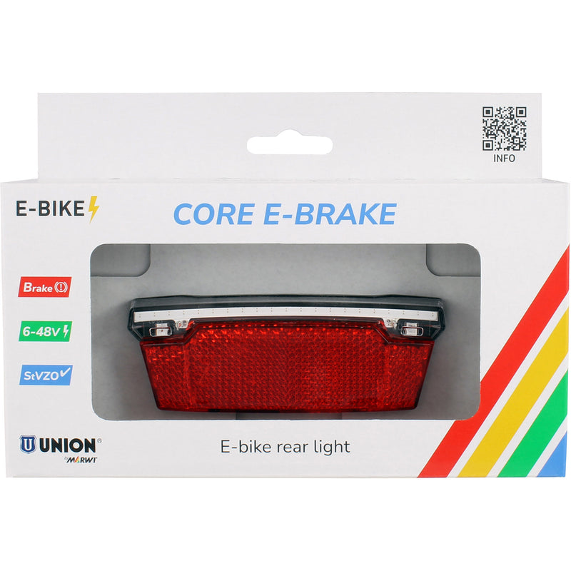Chargez l'image dans la visionneuse de la galerie, Union rear light ebike core e-brake