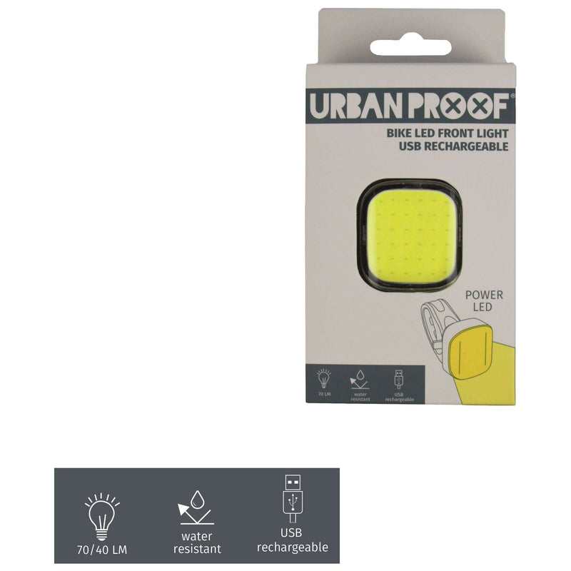 Load image into Gallery viewer, UrbanProof high power koplamp geel USB