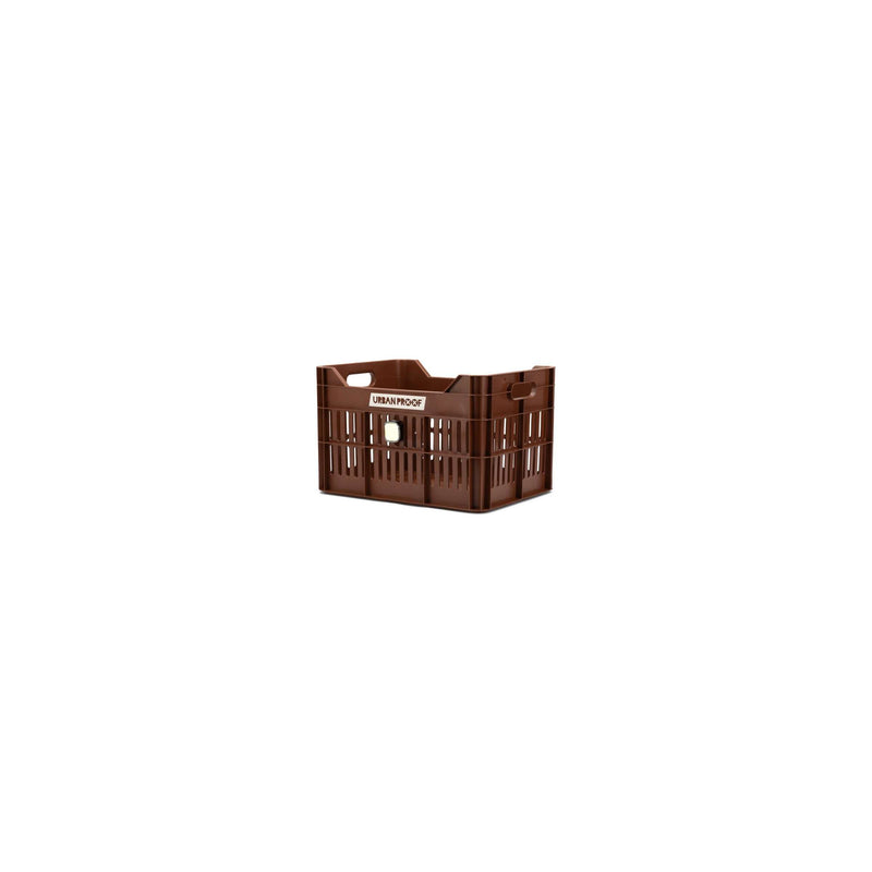 Afbeelding laden in galerijviewer, Dutchperfect urbanproof krat click 30l rpet donkerbruin
