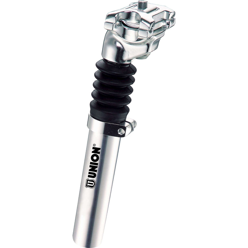 Load image into Gallery viewer, Union zadelpen verend ATB 27.2 x 350 zilver