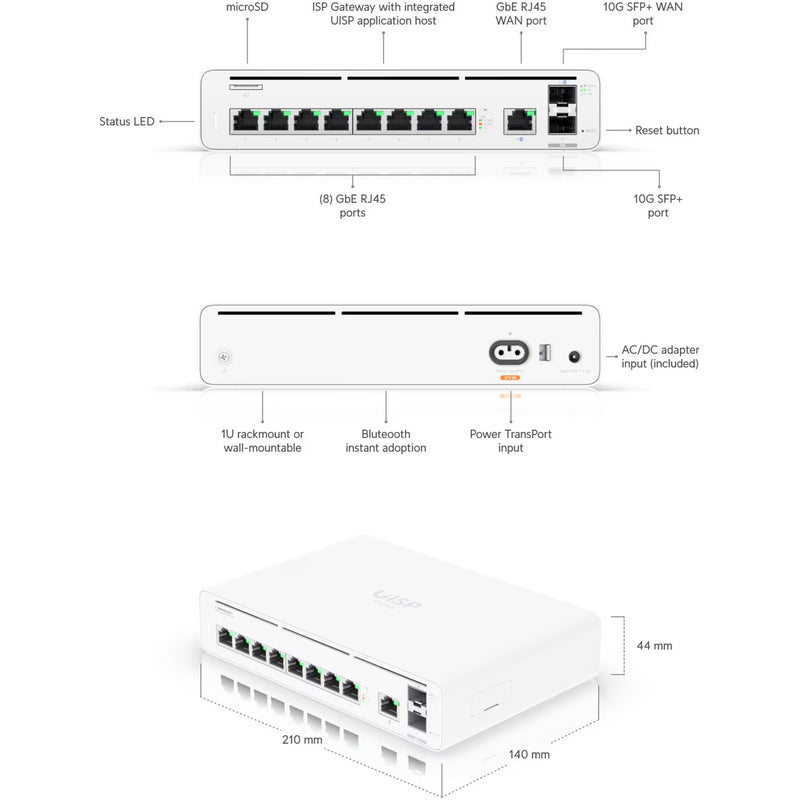 Load image into Gallery viewer, Ubiquiti Ubiquiti UISP Console