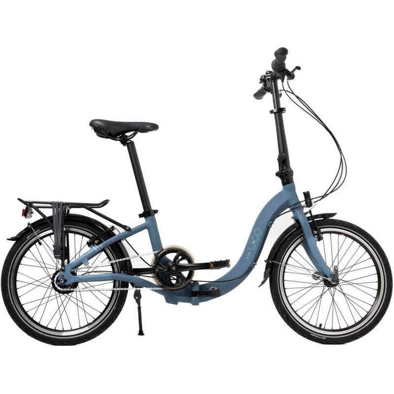 Load image into Gallery viewer, UGO Vouwfiets 20 U-Go Now i7 met lage instap Nexus 7 speed V brake prussian blue