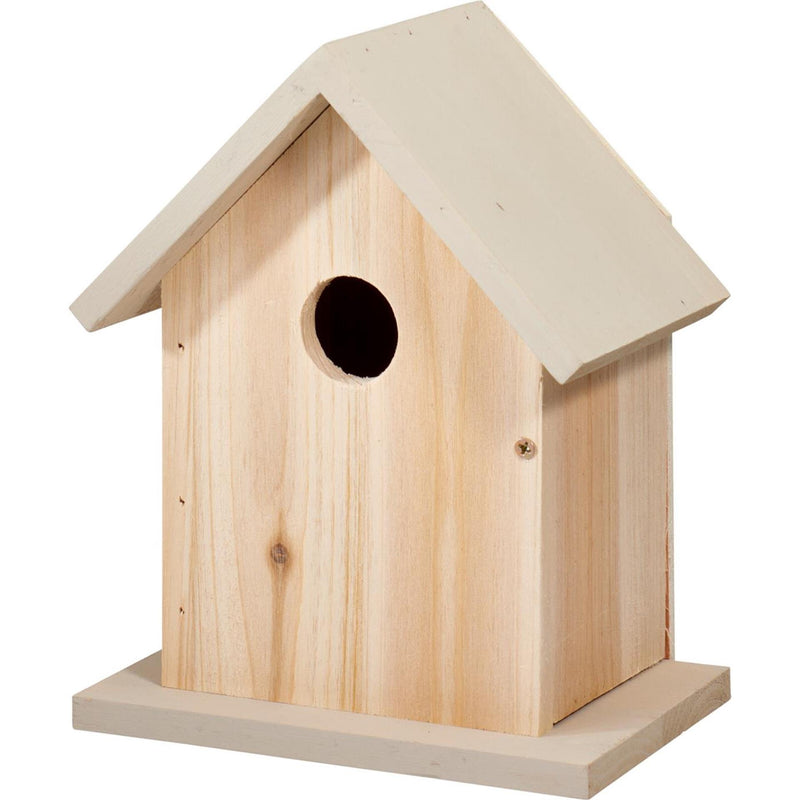 Afbeelding laden in galerijviewer, Pro garden vogelhuis hout 16x11x20cm 3 assorti