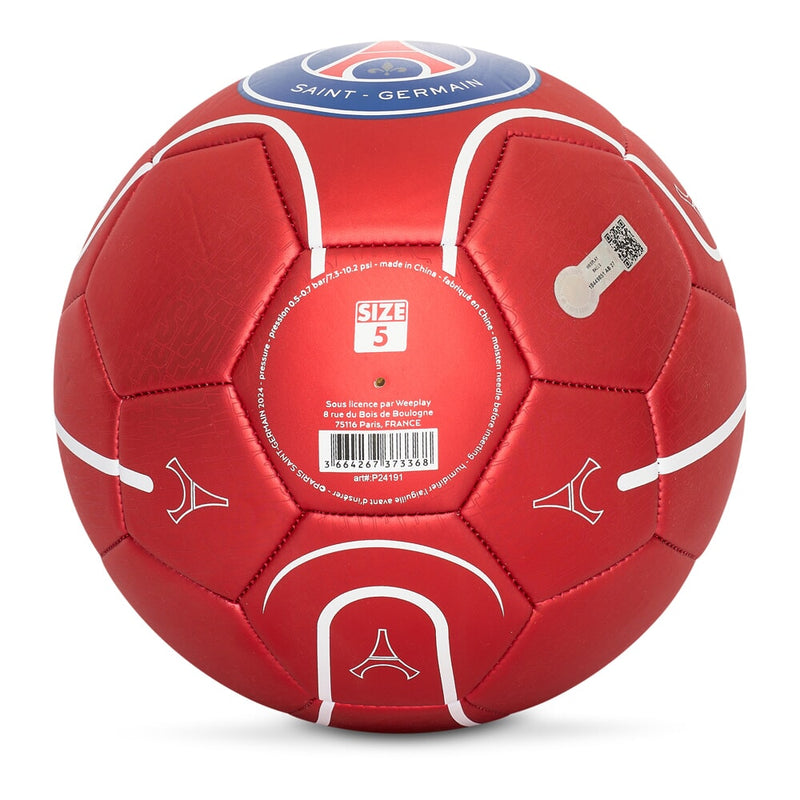 Afbeelding laden in galerijviewer, Paris saint-germain voetbal metallic rood maat 5 (p24191)