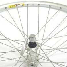 ギャラリービューアに画像をロードする, Voorwiel 28 inch 622 zilver zac19 uitval velgrem
