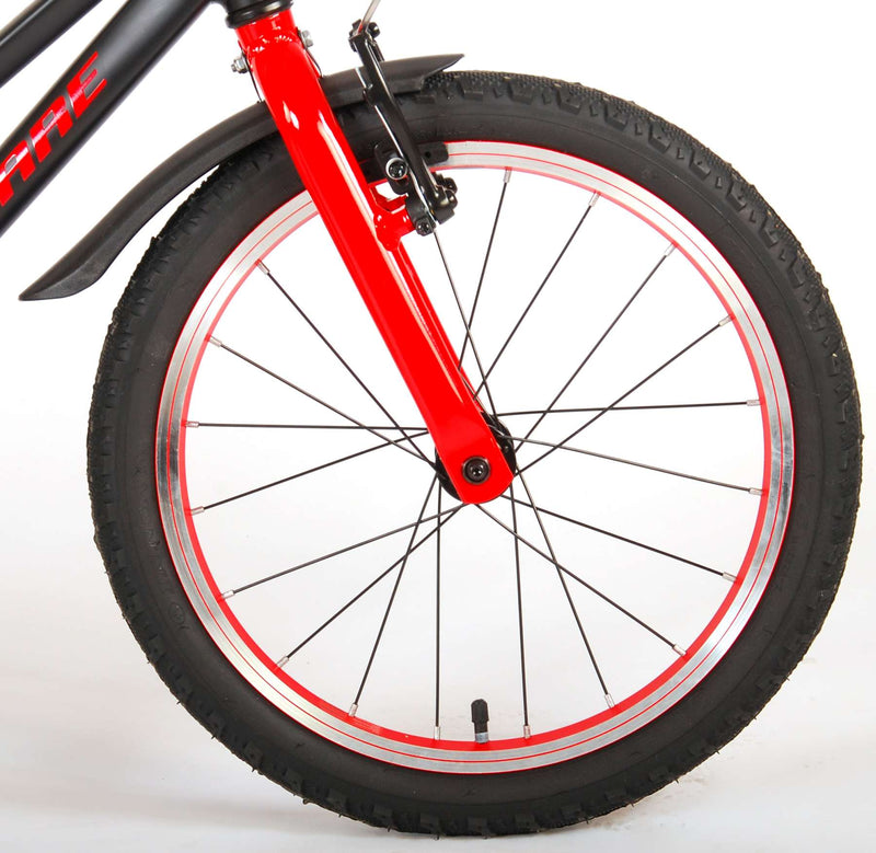 Load image into Gallery viewer, Volare Blaster Kinderfiets Jongens 18 inch Zwart Rood Prime Collection