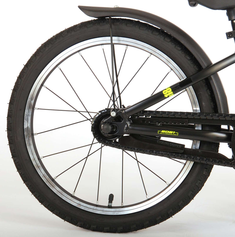 Load image into Gallery viewer, Volare Blaster Kinderfiets Jongens 18 inch Zwart Geel Groen Prime Collection