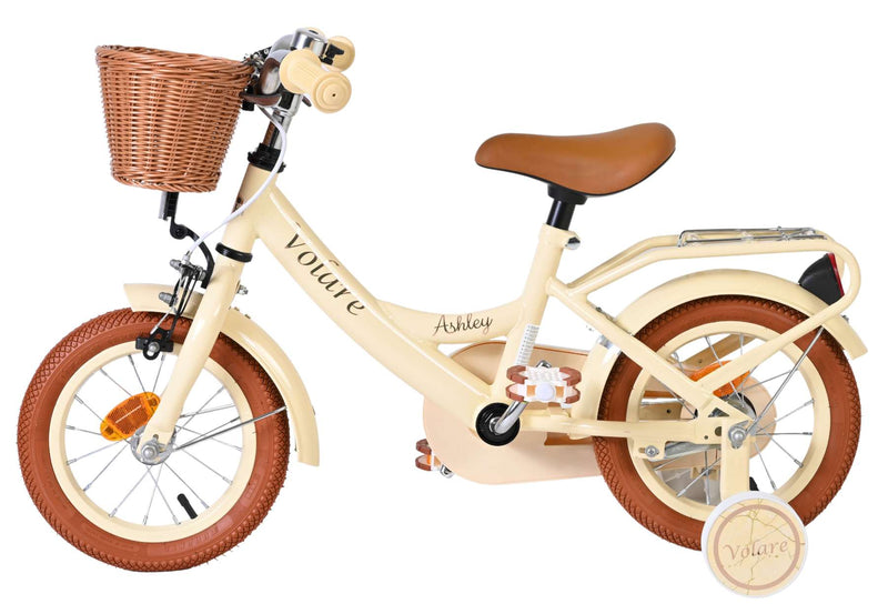 Chargez l'image dans la visionneuse de la galerie, Ch. h. kubbinga b.v. volare ashley kinderfiets 12 meisjes crème