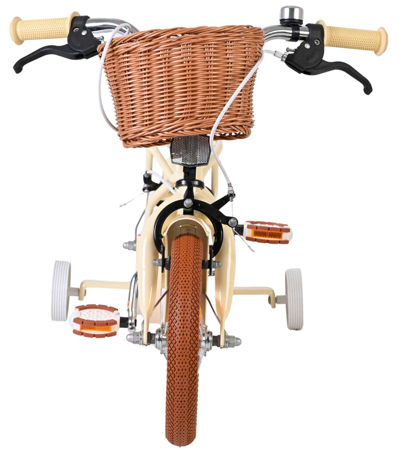 ギャラリービューアに画像をロードする, Volare ashley kinderfiets - meisjes - 12 inch - créme - twee handremmen