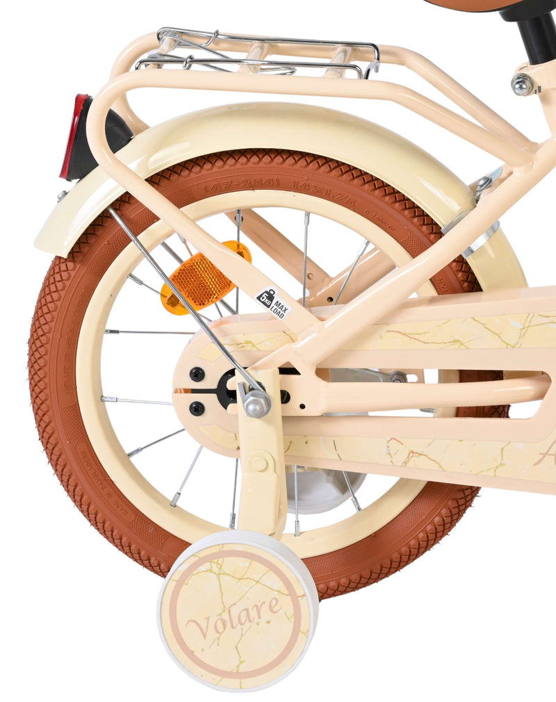 Afbeelding laden in galerijviewer, Volare ashley kinderfiets - meisjes - 14 inch - creme