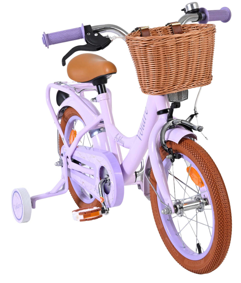 Afbeelding laden in galerijviewer, Volare ashley kinderfiets - meisjes - 14 inch - lila