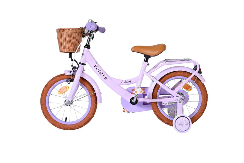 Afbeelding laden in galerijviewer, Volare ashley kinderfiets - meisjes - 14 inch - lila