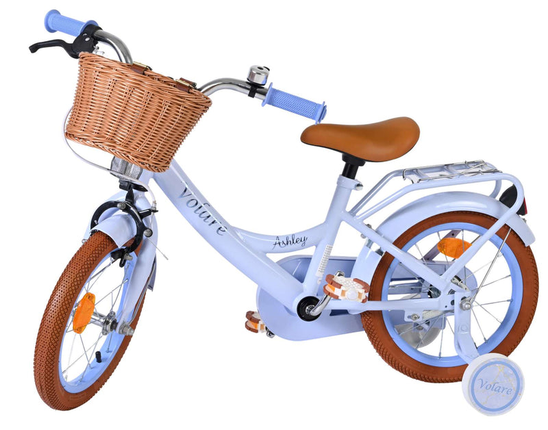 Laden Sie das Bild in Galerie -Viewer, Volare ashley kinderfiets - meisjes - 14 inch - pastel blauw