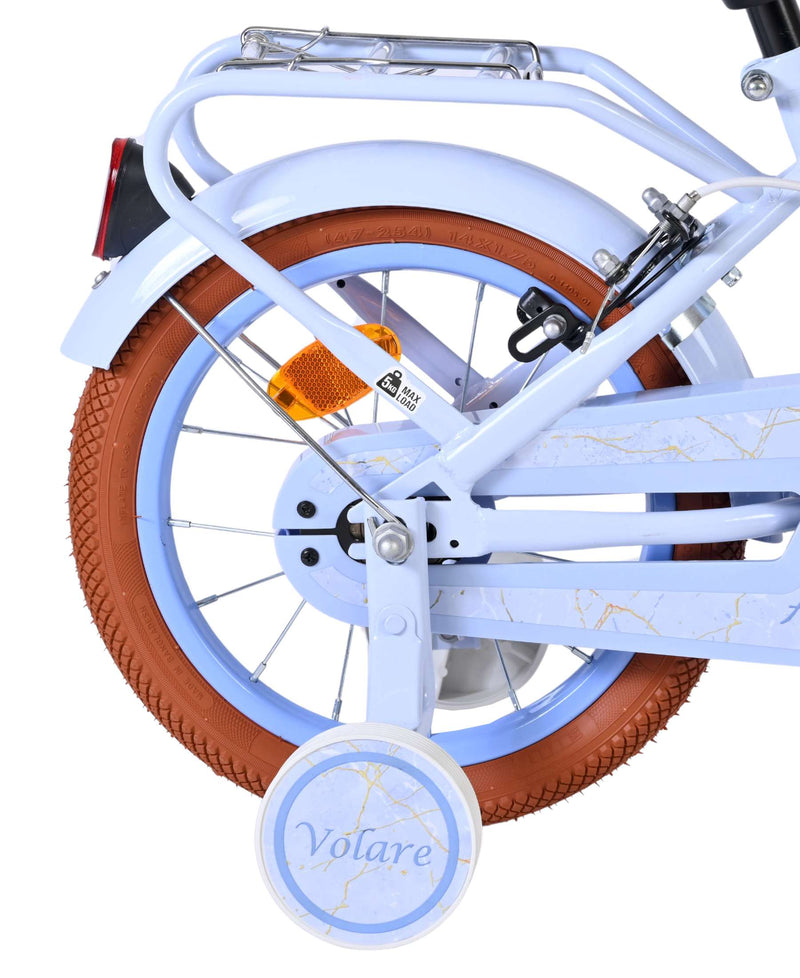Afbeelding laden in galerijviewer, Volare ashley kinderfiets - meisjes - 14 inch - pastel blauw - twee handremmen