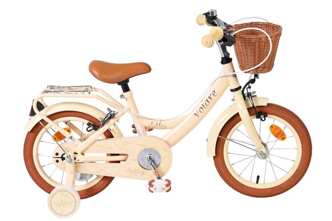 Laden Sie das Bild in Galerie -Viewer, Volare ashley kinderfiets - meisjes - 14 inch - creme - twee handremmen