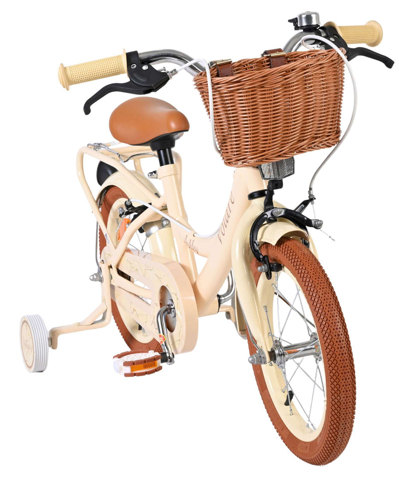 Laden Sie das Bild in Galerie -Viewer, Volare ashley kinderfiets - meisjes - 14 inch - creme - twee handremmen