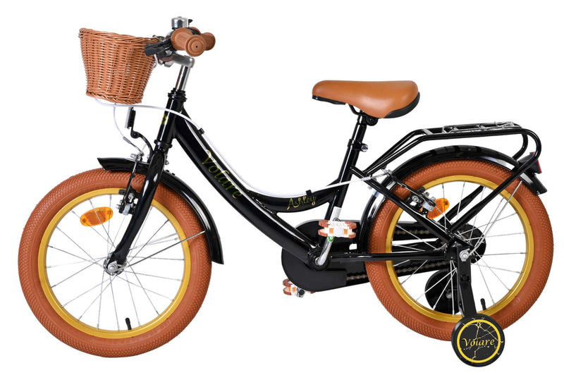 Load image into Gallery viewer, Volare ashley kinderfiets - meisjes - 16 inch - zwart - twee handremmen