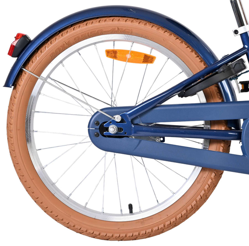 Afbeelding laden in galerijviewer, Volare ashley kinderfiets - meisjes - 20 inch - donkerblauw
