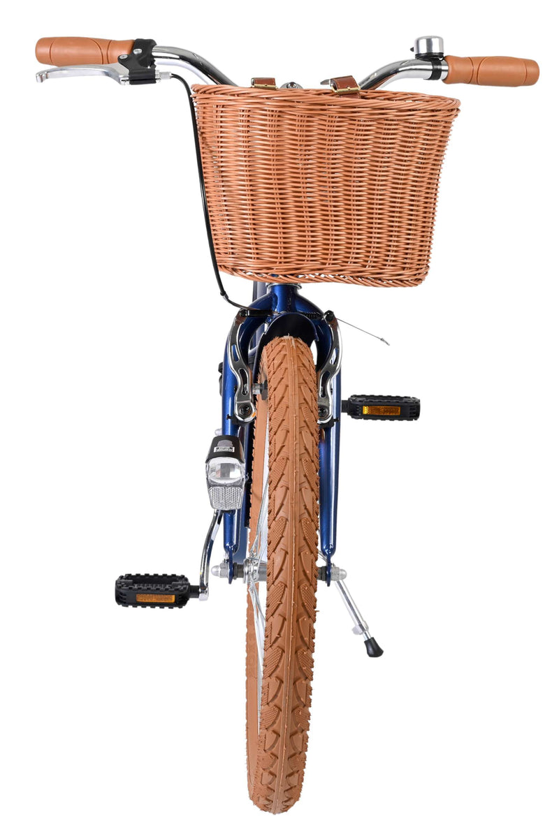Afbeelding laden in galerijviewer, Volare ashley kinderfiets - meisjes - 20 inch - donkerblauw