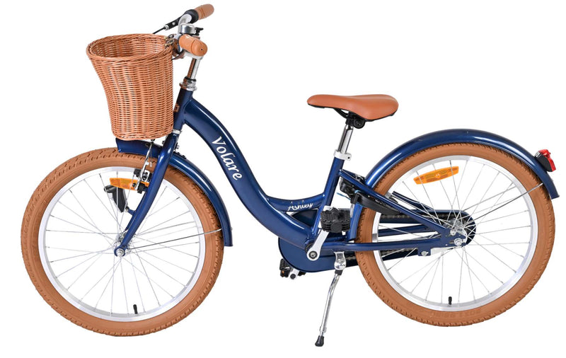 Afbeelding laden in galerijviewer, Volare ashley kinderfiets - meisjes - 20 inch - donkerblauw