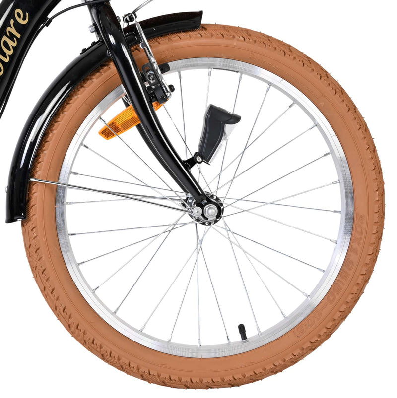 Afbeelding laden in galerijviewer, Volare ashley kinderfiets - meisjes - 20 inch - zwart - nexus 3